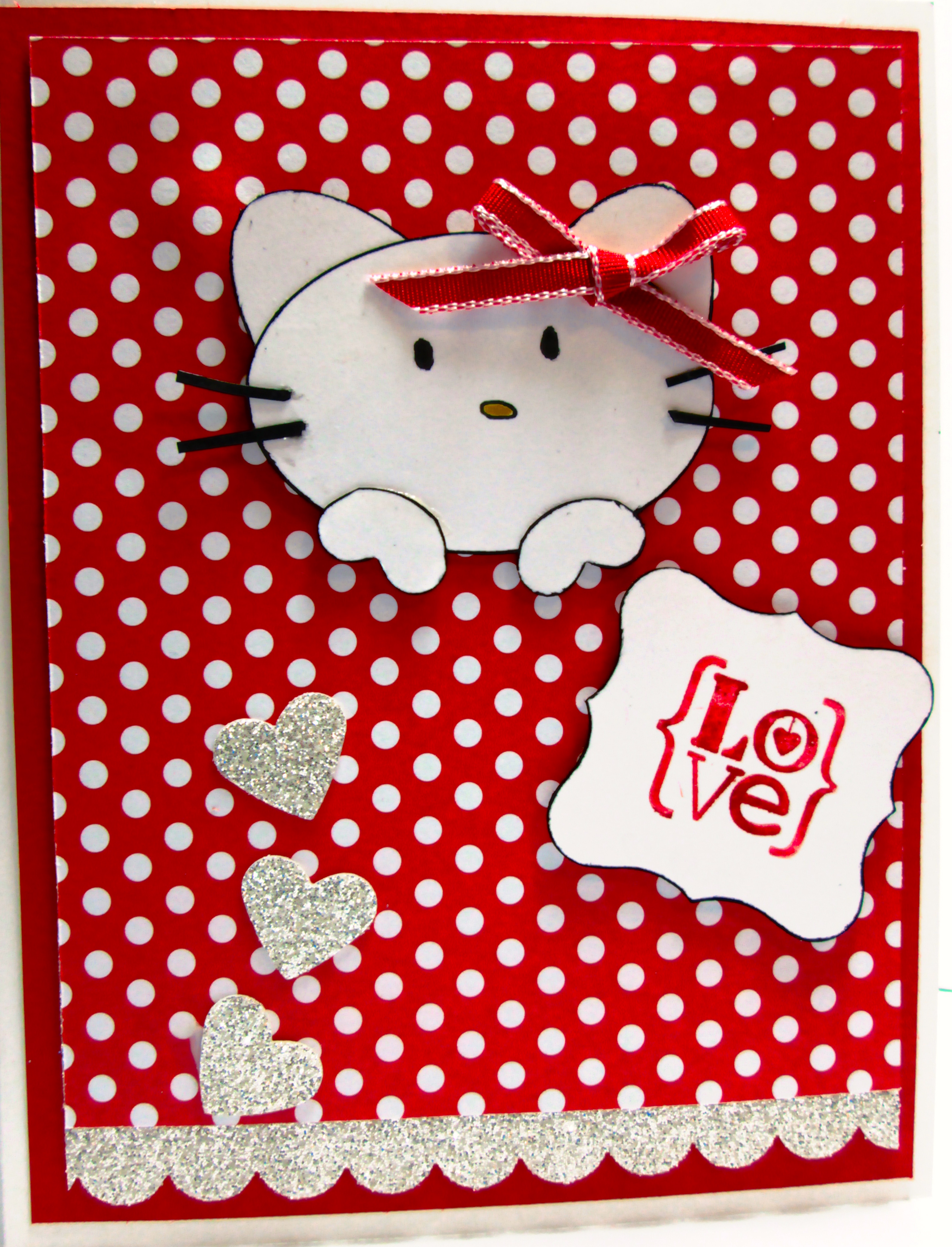 Hello Kitty Happy Valentines Day Diannes Cards